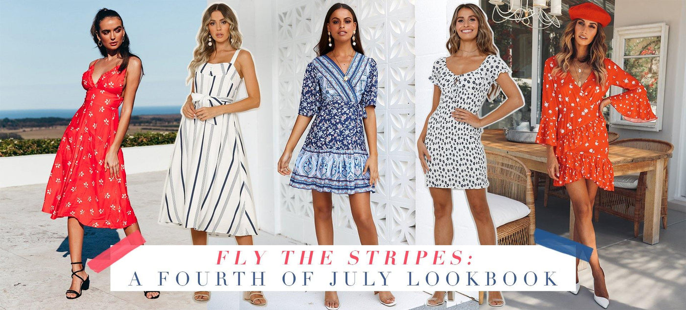 Fly The Stripes: A Fourth Of July Lookbook
