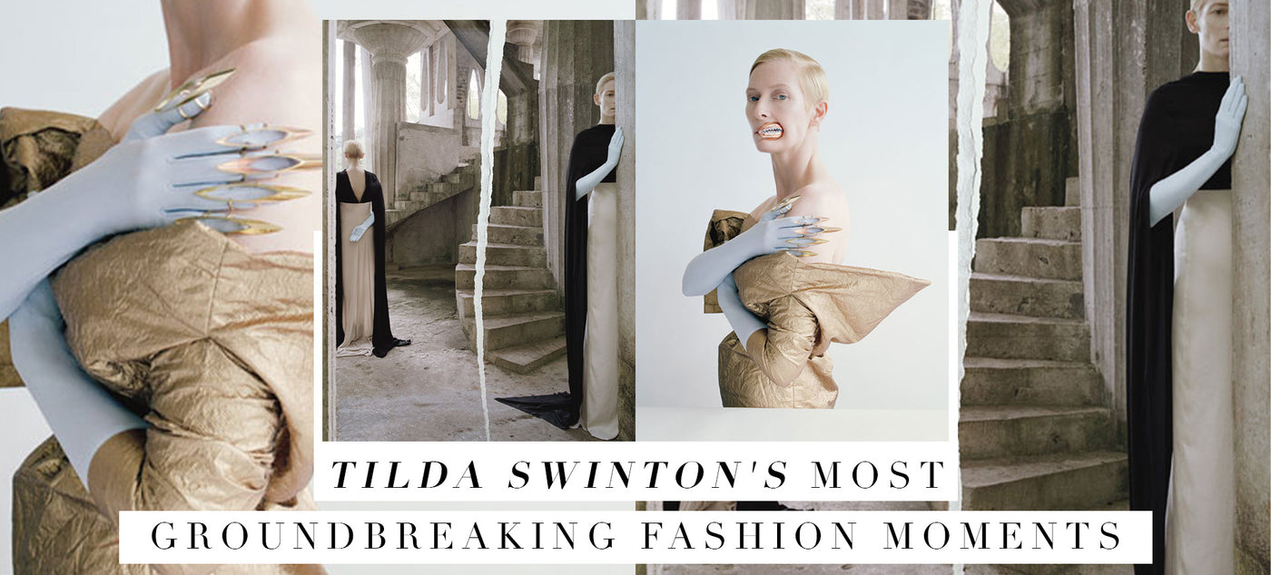 Tilda Swinton's Most Groundbreaking Fashion Moments