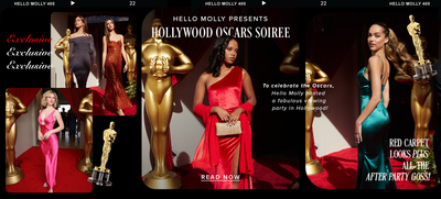 Hello Molly's Hollywood Oscars Soirée