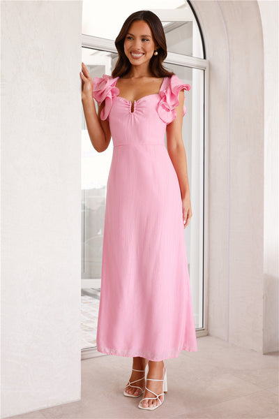 Provence De France Maxi Dress Pink