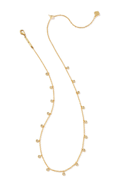 KENDRA SCOTT Amelia Chain Necklace Gold Metal