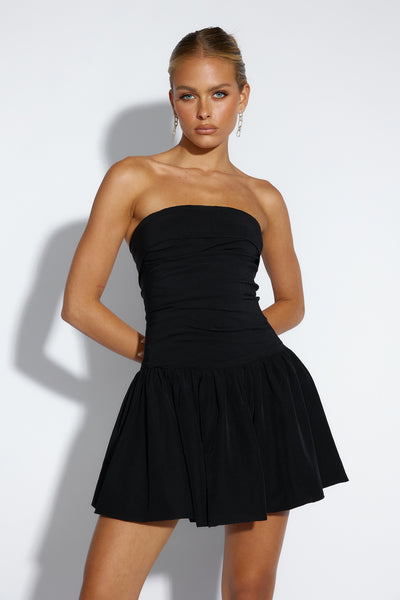 Looking Luxe Mini Dress Black