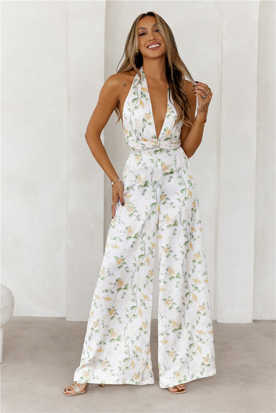 HELLO MOLLY Nights In The Caribbean Jumpsuit Print