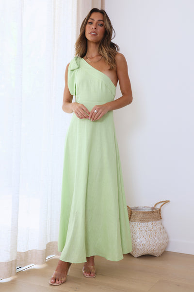 Showstopping Girl Maxi Dress Apple