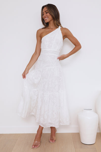 Dream Midi Dress White