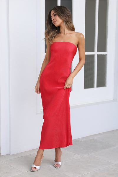 What You Need Maxi Dress Red