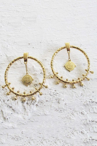 MINC COLLECTIONS Droplet Earrings Gold | Hello Molly USA