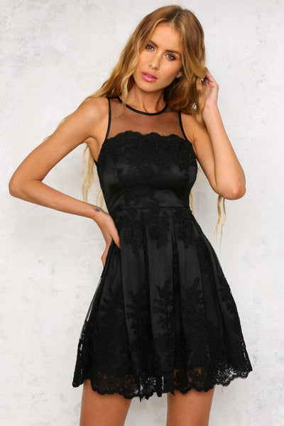 Do You Feel It Dress Black | Hello Molly USA