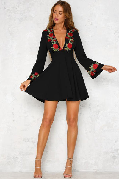 Something About Love Dress Black | Hello Molly USA