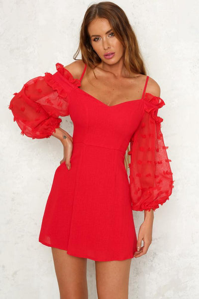 Unforgettable Dress Red | Hello Molly USA