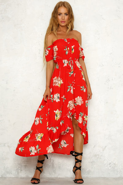 New Rules Maxi Dress Red
