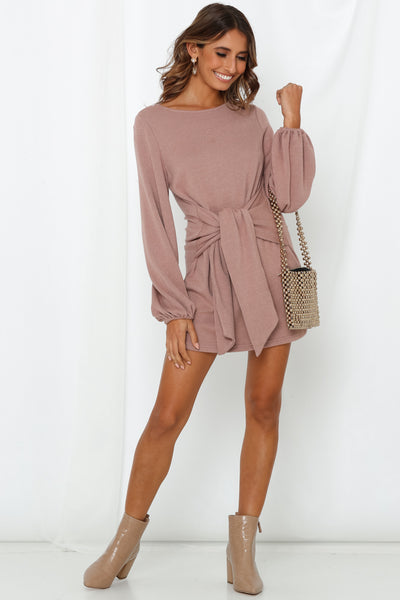 Life Out There Dress Mocha
