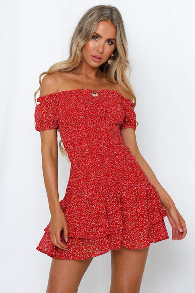 Wonder If You Should Know Dress Red | Hello Molly USA