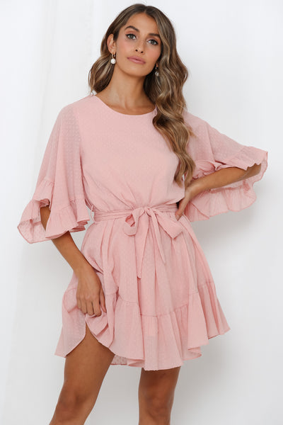 In The Fall Out Dress Pink