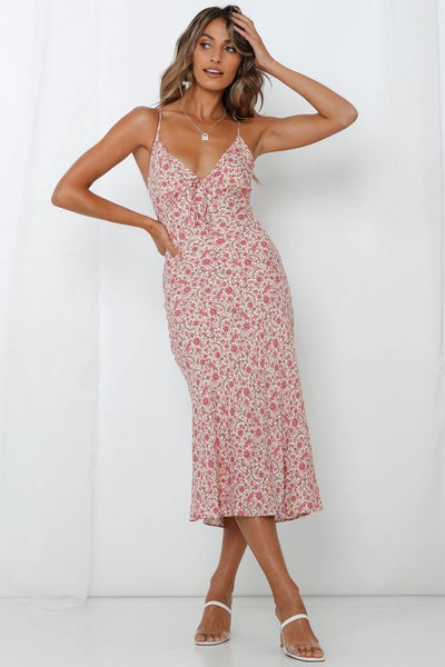 All Been Done Midi Dress Pink | Hello Molly USA