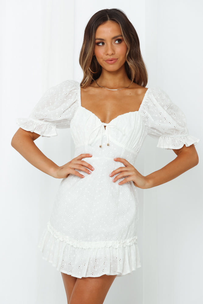 Absolutely Baby Dress White | Hello Molly