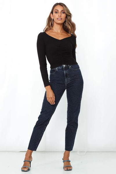 Abrand A 94 High Slim Jeans Cindy Blue | Hello Molly USA