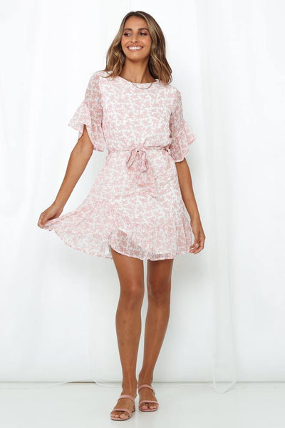 Every Silver Lining Dress Pink | Hello Molly USA