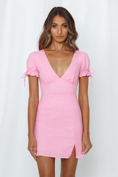Life Is A Movie Dress Hot Pink | Hello Molly USA