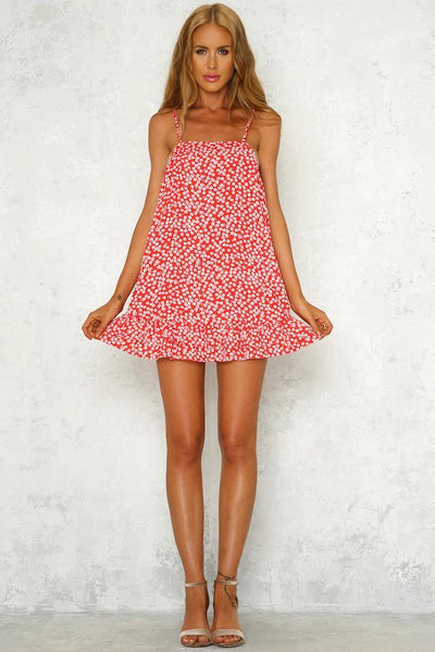Down For The Cause Dress Red | Hello Molly USA