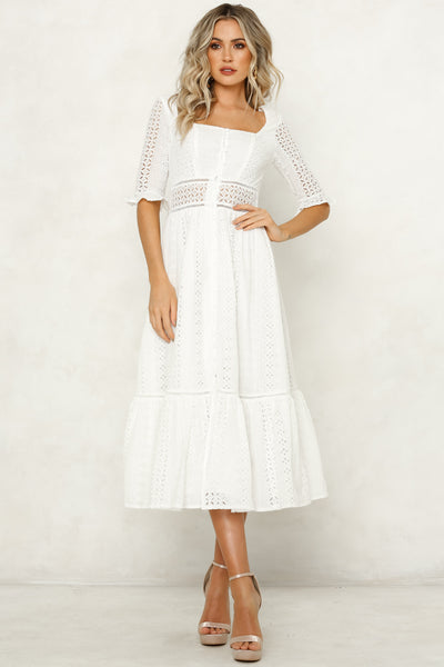 Admirable Maxi Dress White