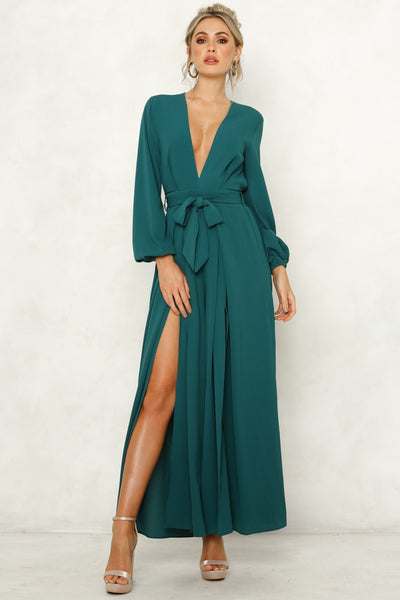 Adelaide Jumpsuit Forest Green