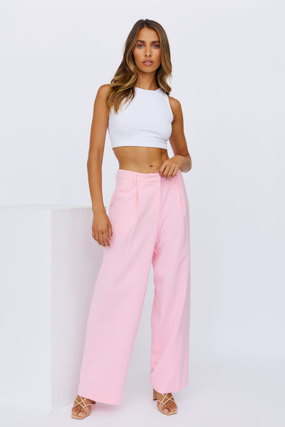 LIONESS Mulholland Drive Pant Pink