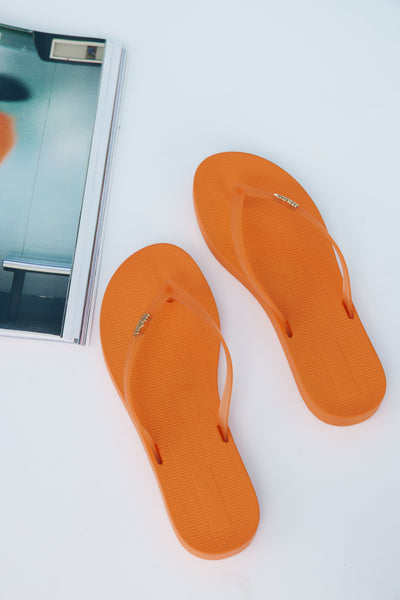 MELISSA Sun Venice Flip Flops Orange
