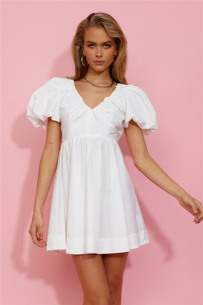 Vanilla Sweetie Dress White