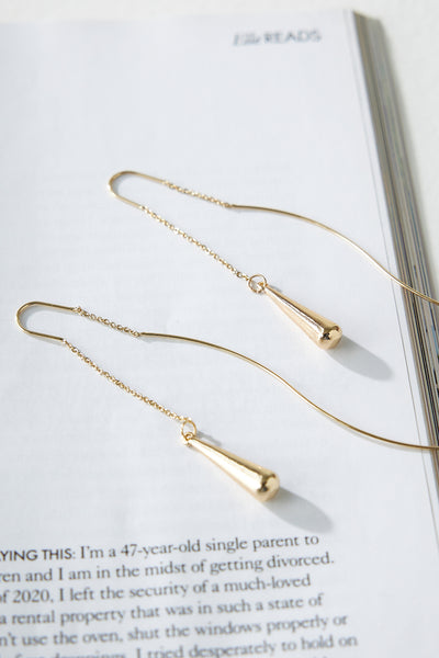 Nature Heights Earrings Gold