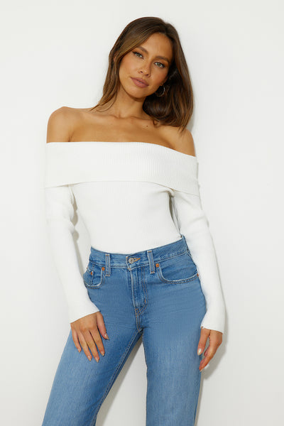 Warm Yet Cool Top White