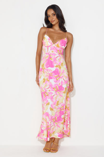 Outback Party Maxi Dress Pink