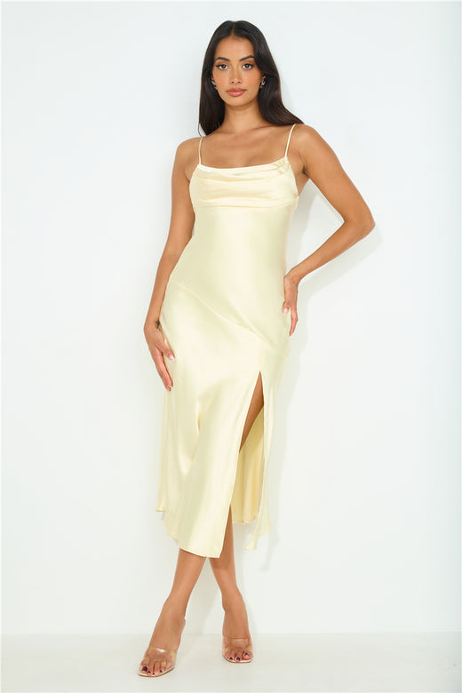 Yellow Slip Dresses, Shop Dresses Online - Hello Molly US