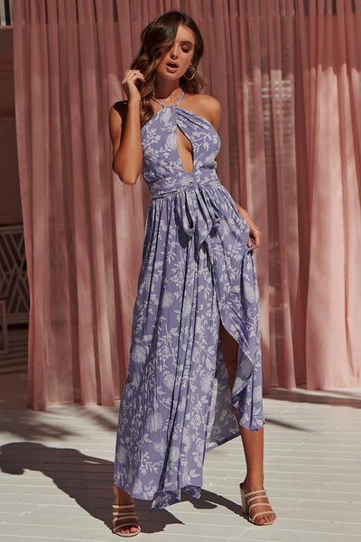 Until I Found You Maxi Dress Lavender | Hello Molly USA
