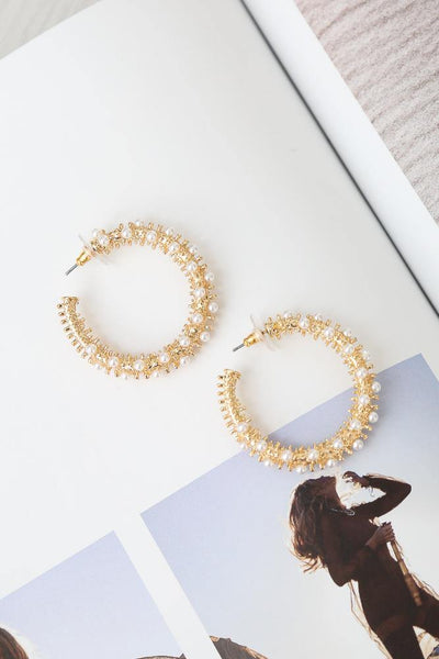Hathor Earrings Gold | Hello Molly USA