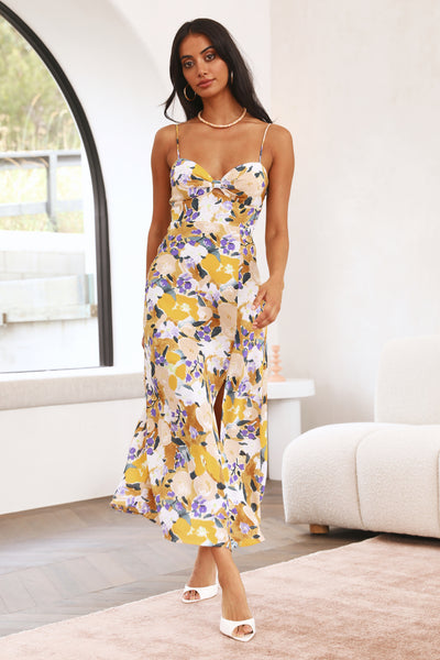 Living With Grace Maxi Dress Floral