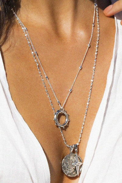 MINC COLLECTIONS Eagle Pendant Necklace Silver | Hello Molly USA