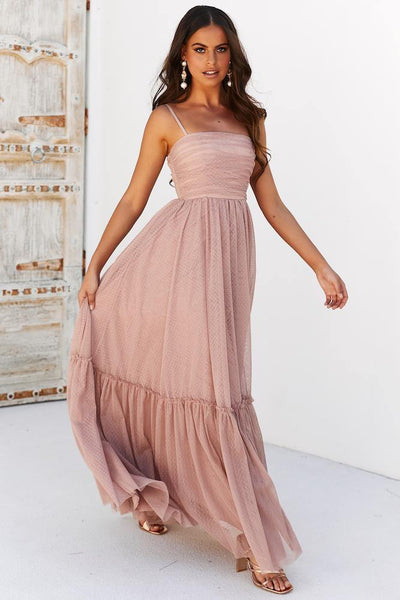 When Somebody Loved Me Maxi Dress Pink | Hello Molly USA