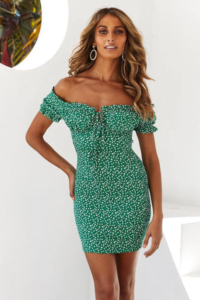 Two Is Better Than One Dress Green | Hello Molly USA