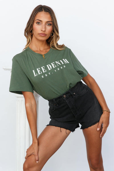 LEE Relaxed Tee Pine Forest | Hello Molly USA