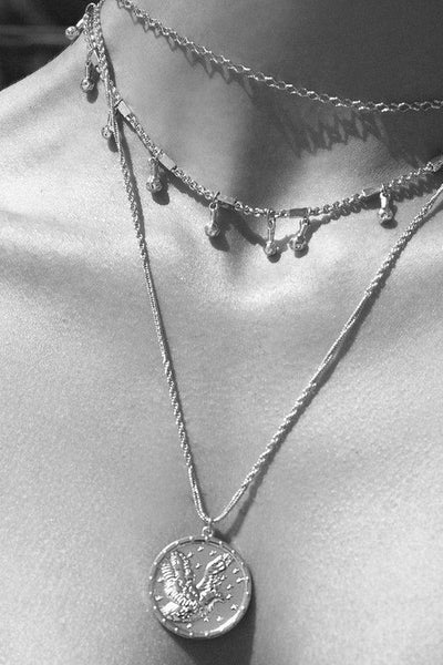 MINC COLLECTIONS Harper Necklace Silver | Hello Molly USA