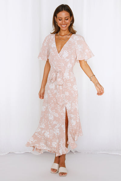 Airy Fairy Maxi Dress Pink