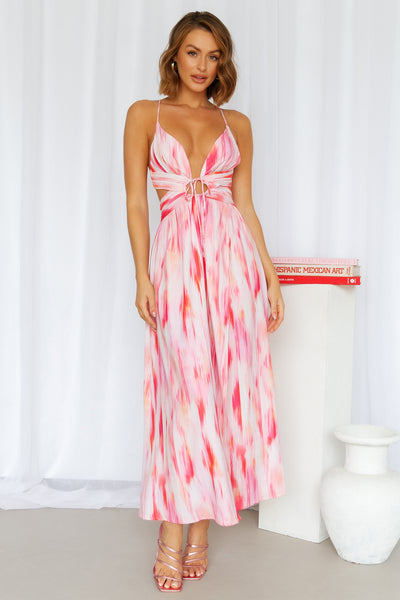 Love Letters Maxi Dress Pink