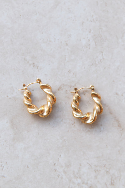 18K Gold Plated Renewed Palette Earrings