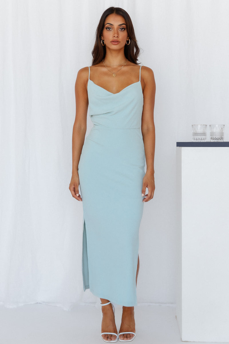 Rooftop Martinis For Two Midi Dress Mint | Hello Molly