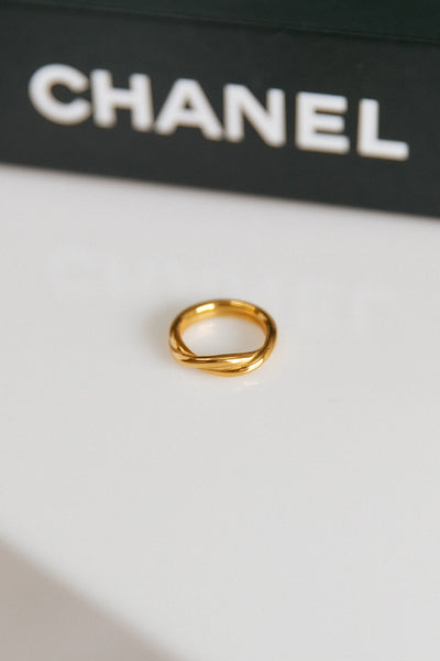 18K Gold Plated Dusk Is Mine Ring
