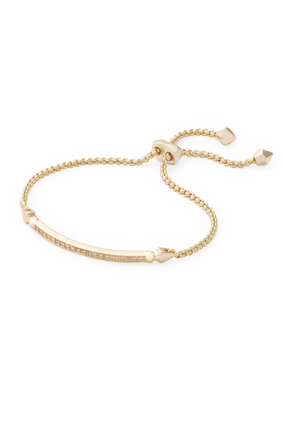KENDRA SCOTT Ott Adjustable Chain Bracelet Gold