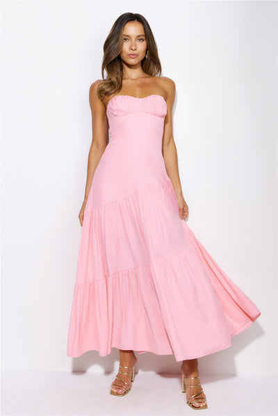 Summer In Love Maxi Dress Pink