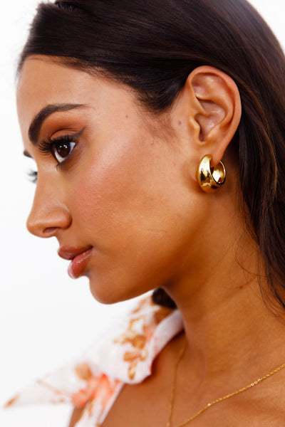 24K Gold Plated Not Impossible Earrings