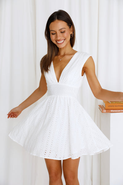 Connected Dress White